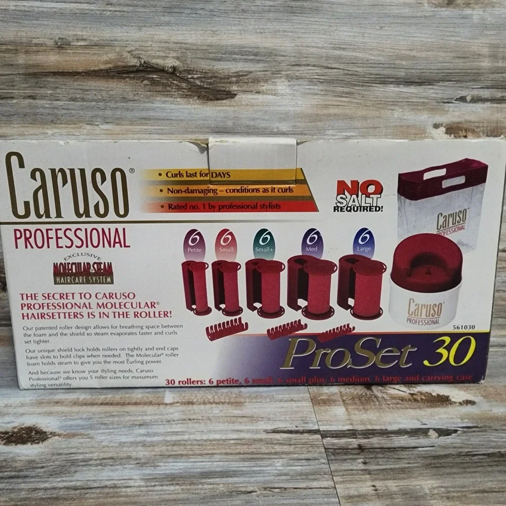 Caruso Professional ProSet 30 Molecular Steam Hairsetter 30 Rollers 561030